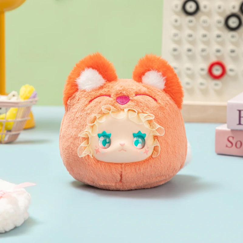 LOVELY EMMA Rua Rua Zoo Vinyl Face Plush Keychain Series Blind Box