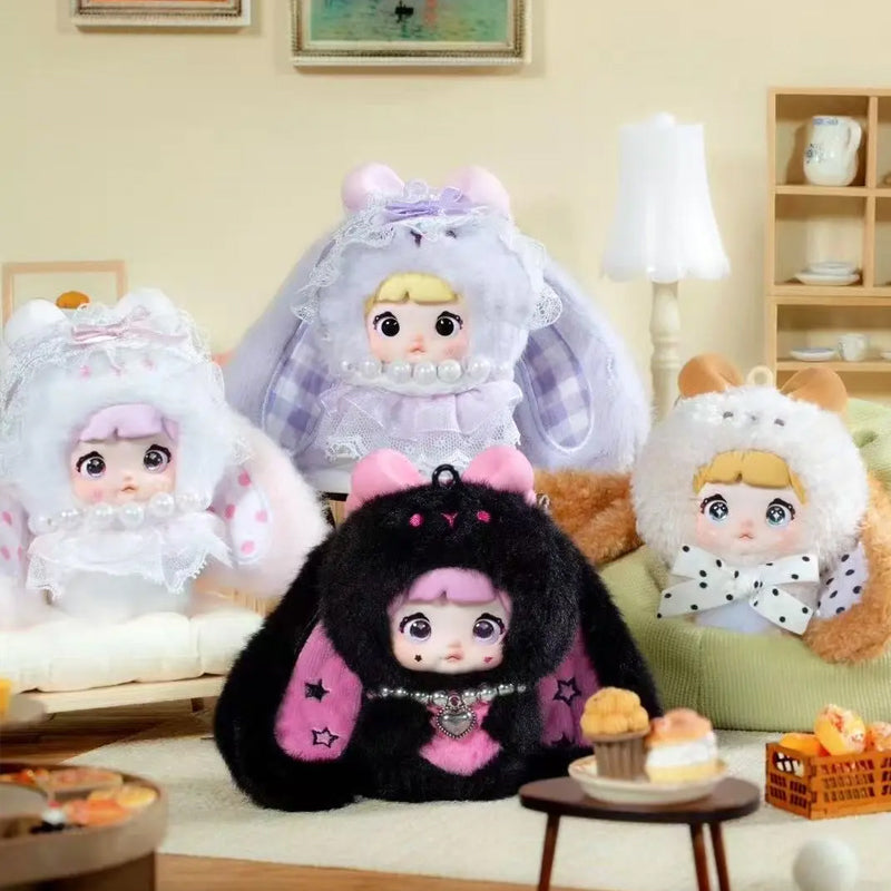 Nommi baby swee theart bunny 3点セット Nommi Baby Sweetheart Bunny Vinyl Plush Pendant Series Whole