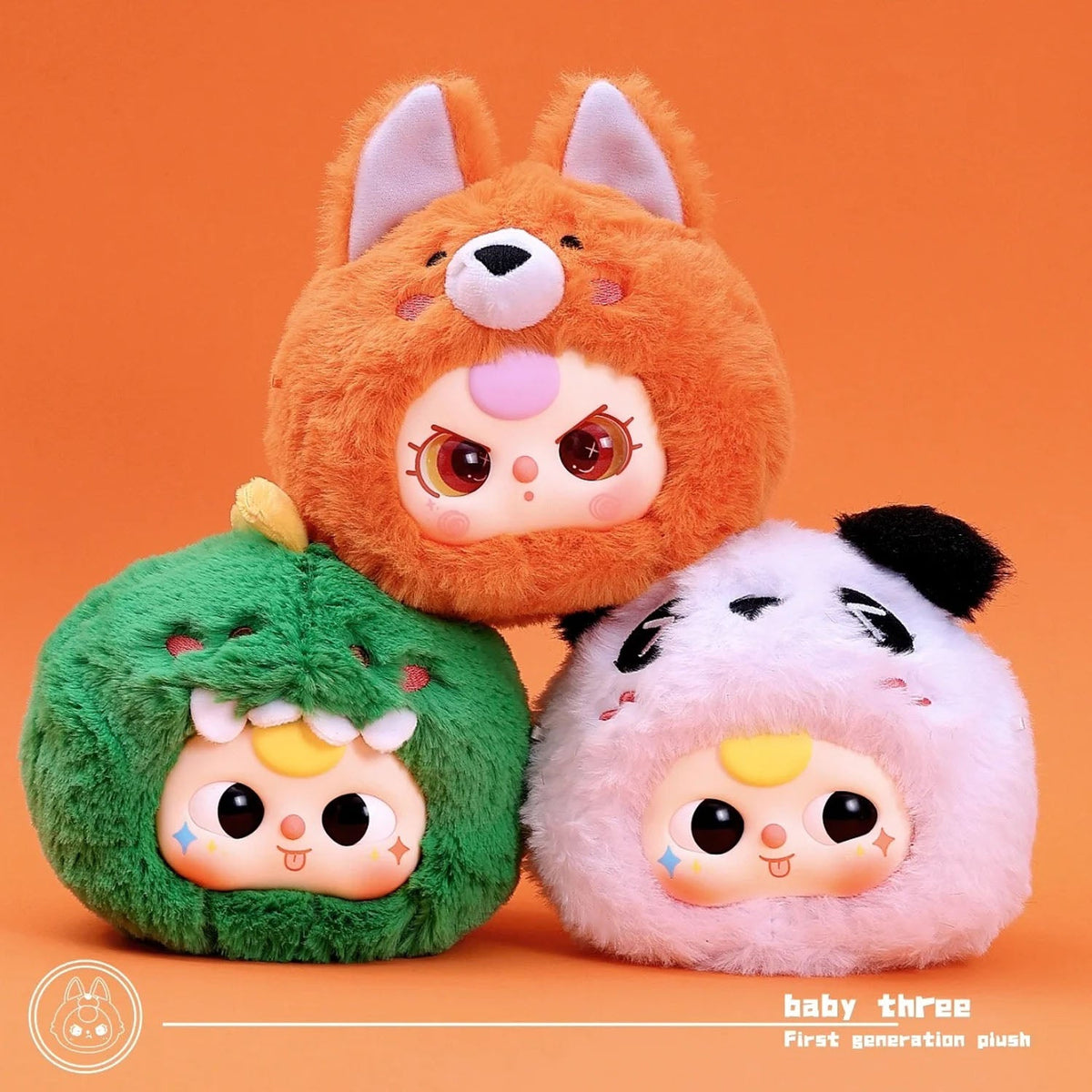 Baba Three Baby Three Animal Plushy Series BABY3 Blind Box
