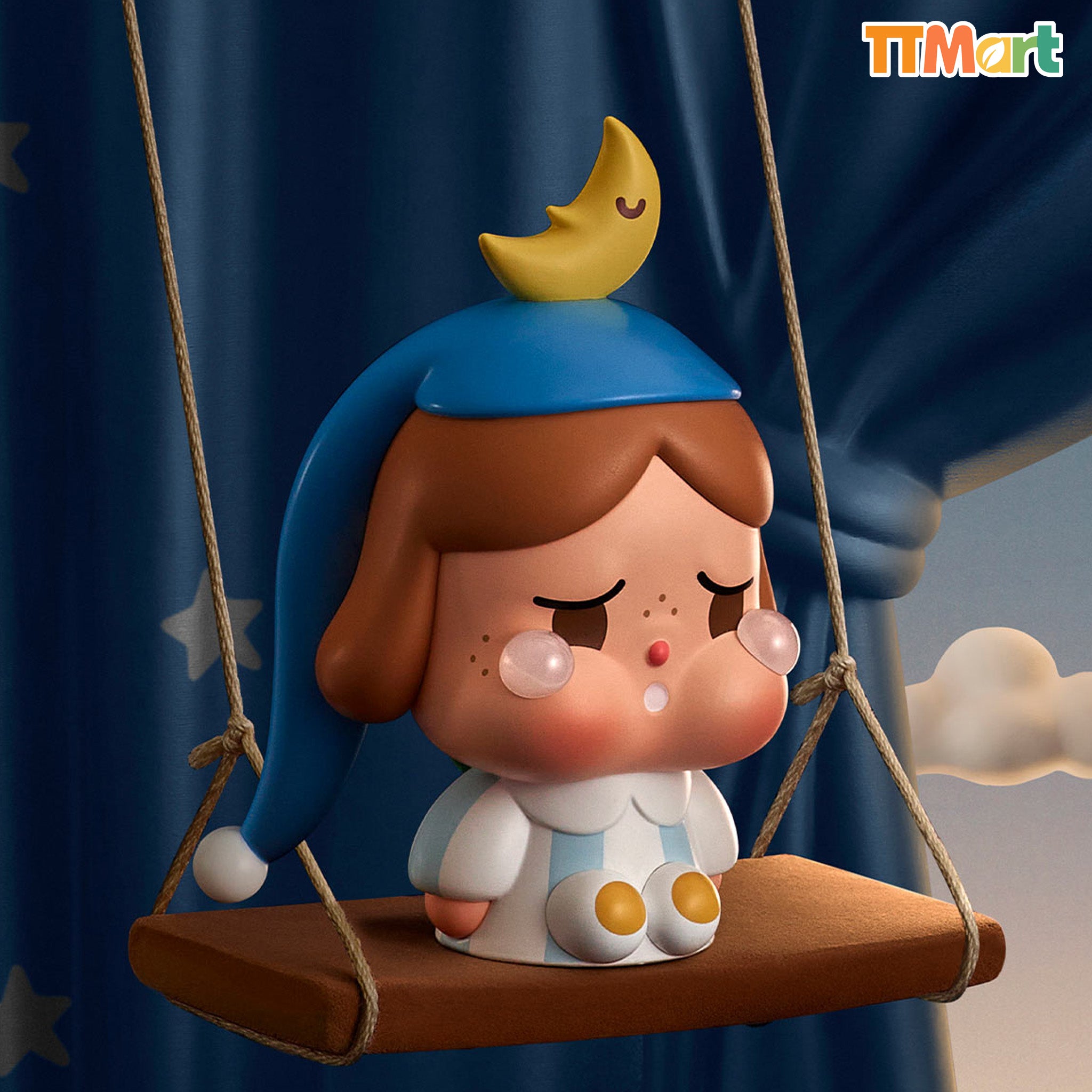 CRYBABY Crying To The Moon-Sitting Series Figures Blind Box