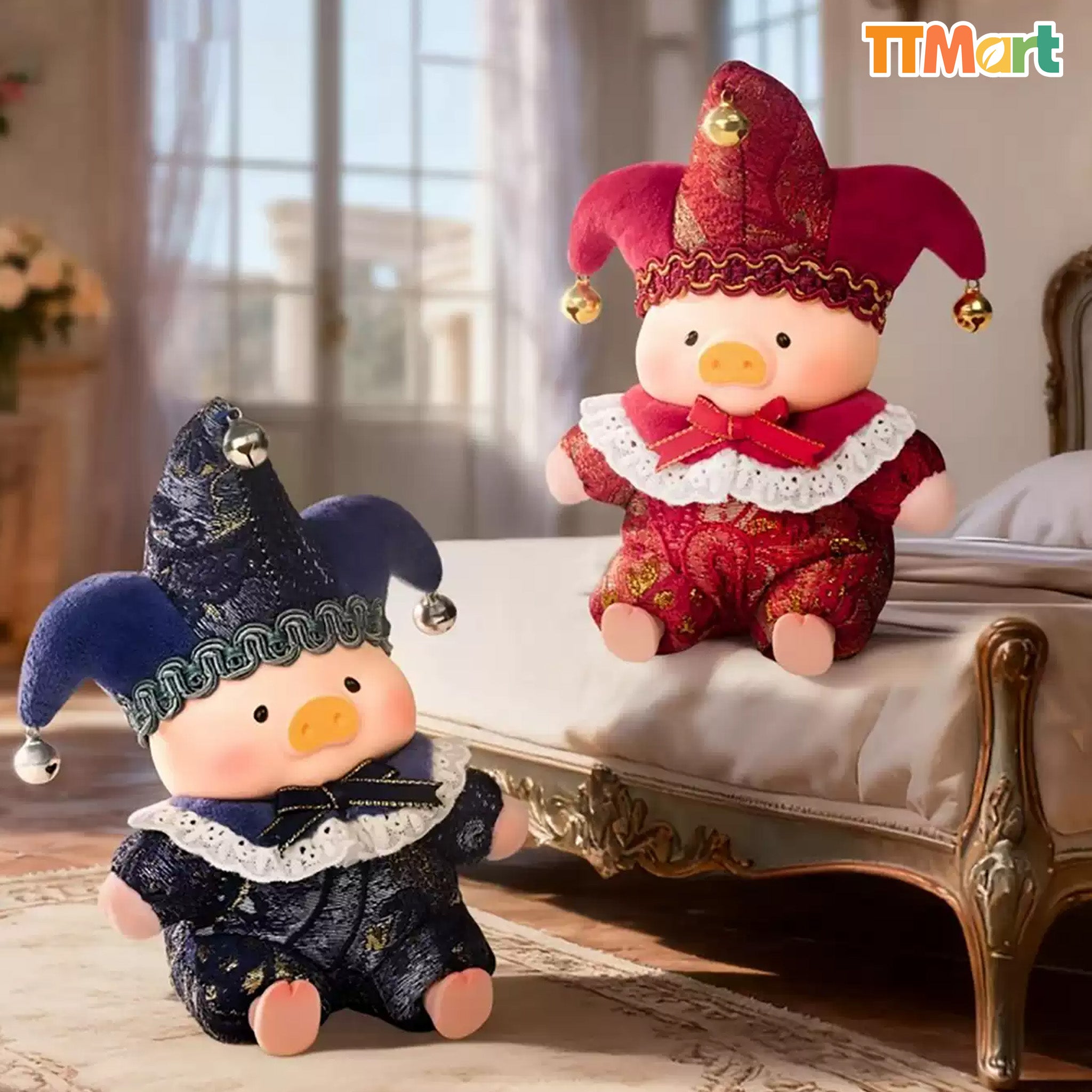 LULU THE PIGGY Triangel Series Plush Keychain Blind Box