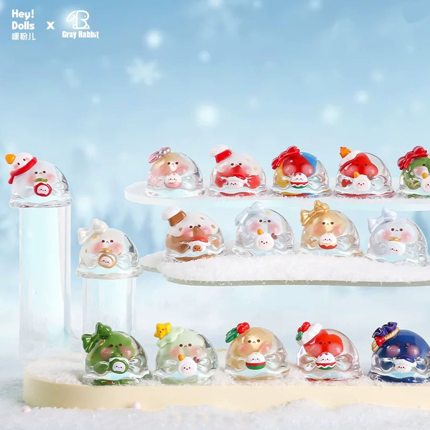 BUBBLE EGG Winter Gift Mini Series Blind Bag Heydolls