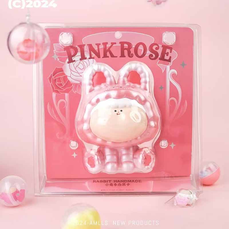 AMLLS Pink Rose Bunny Expo Limited Hanging Card