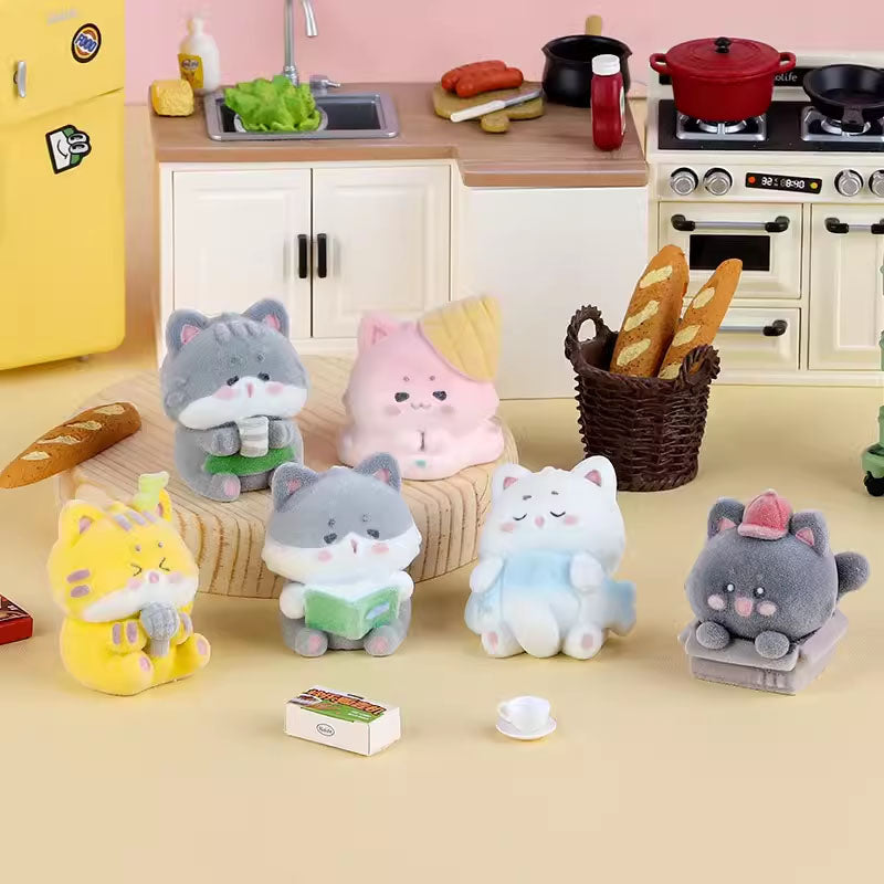 Hajimi Kitty‘s Life Fuzzy Bean Series Blind Box