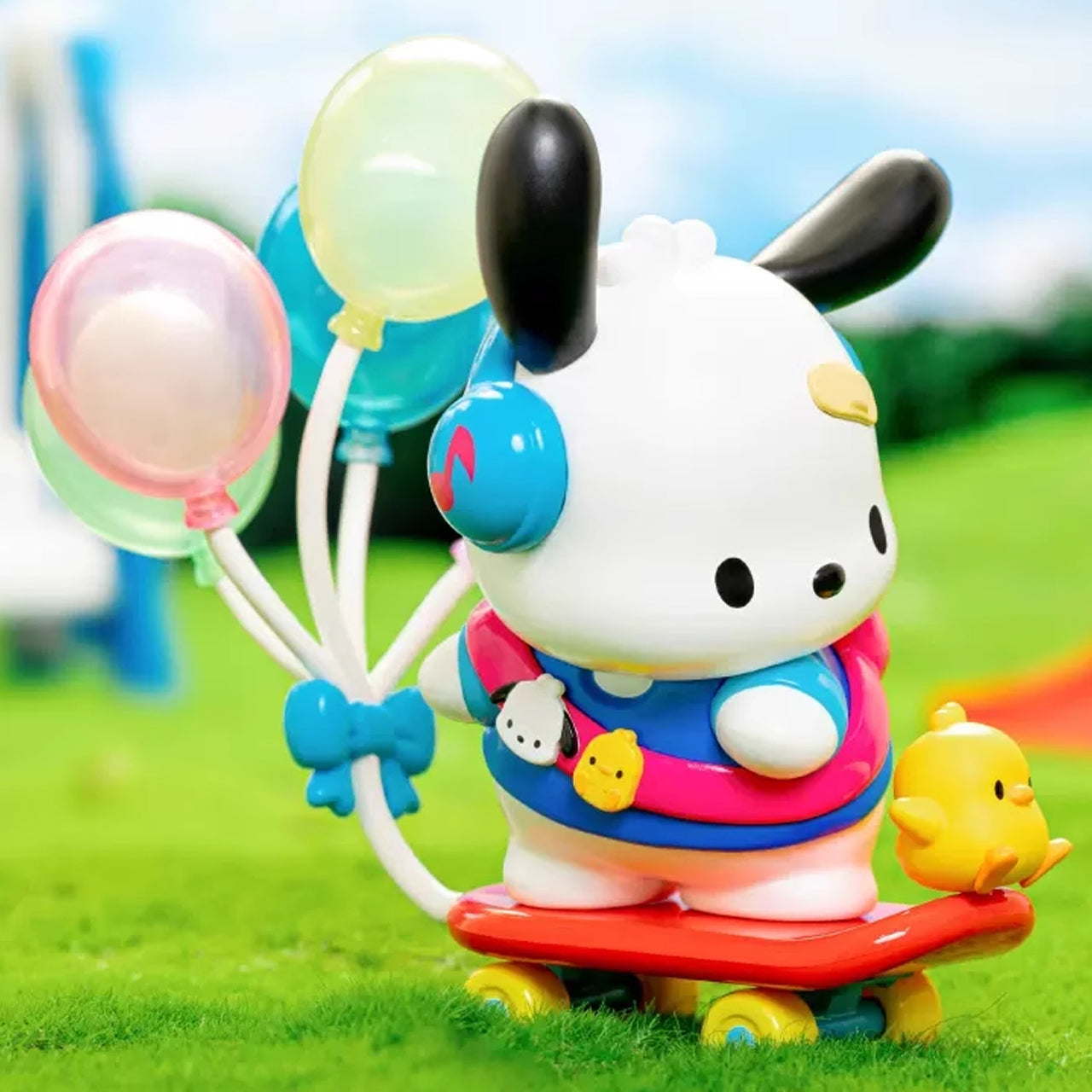 SANRIO Pochacco Skateboard Limited Edition Figurine – TTMart