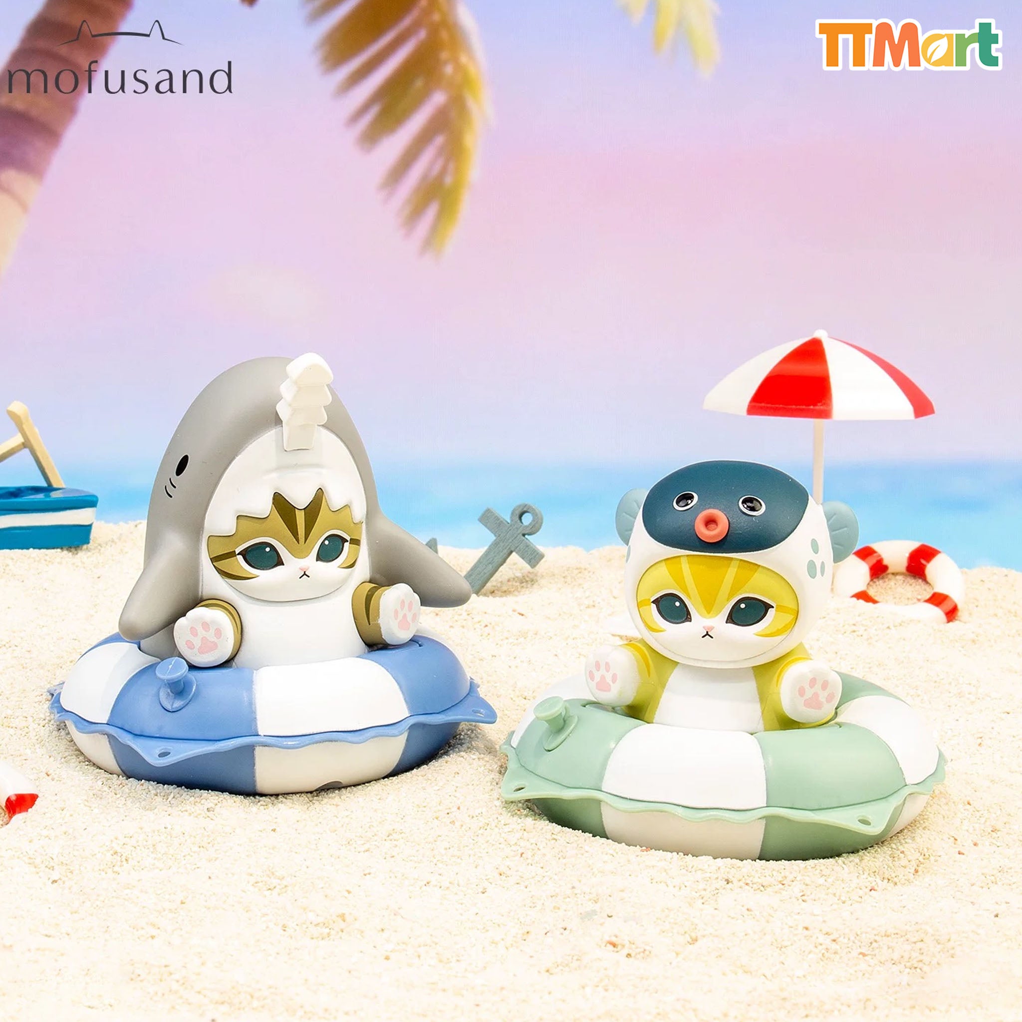 MOFUSAND Swimming Ring Figure Series Blind Box
