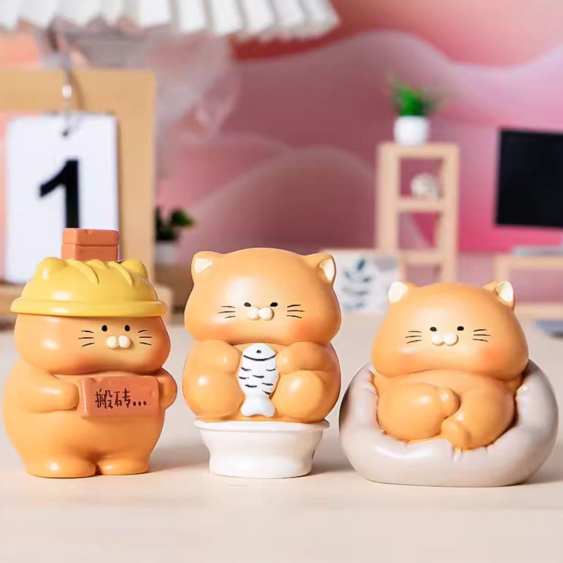 Meow Tuanzi Work Story Bean Series Blind Box