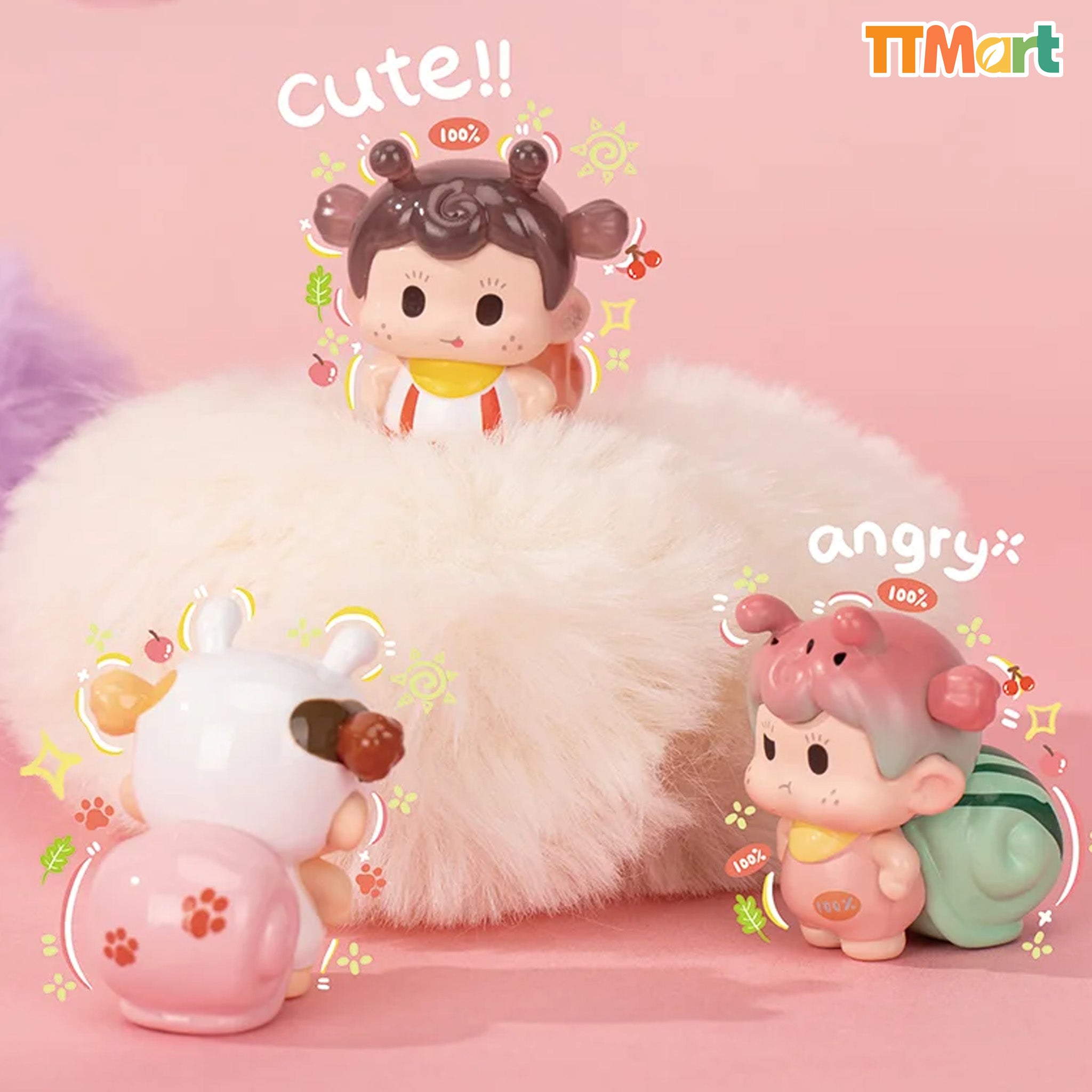 SODA Grumpy Snail Snailie Blind Box