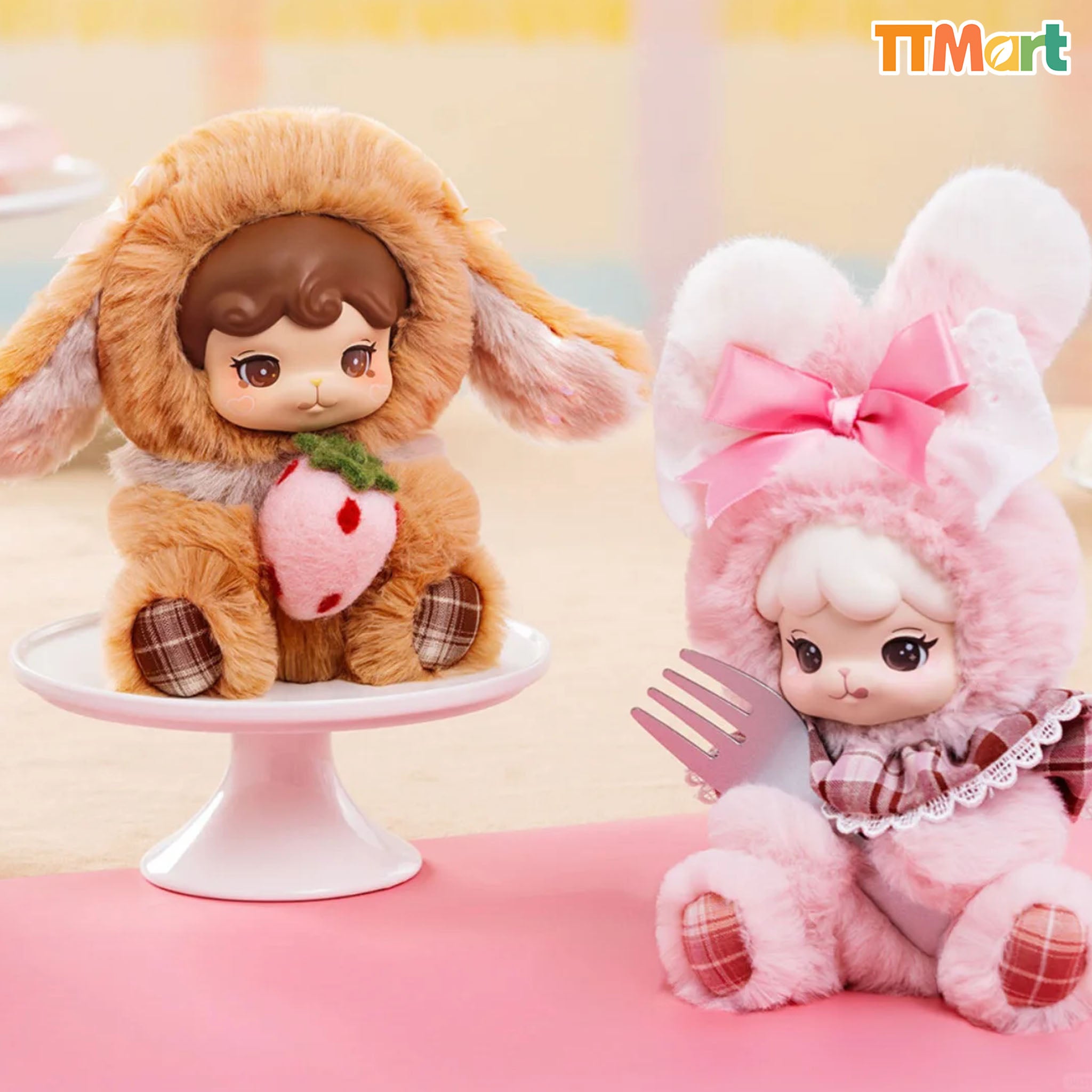 Cream Bunny & Cookii Bunny Best Friend Plush Blind Box