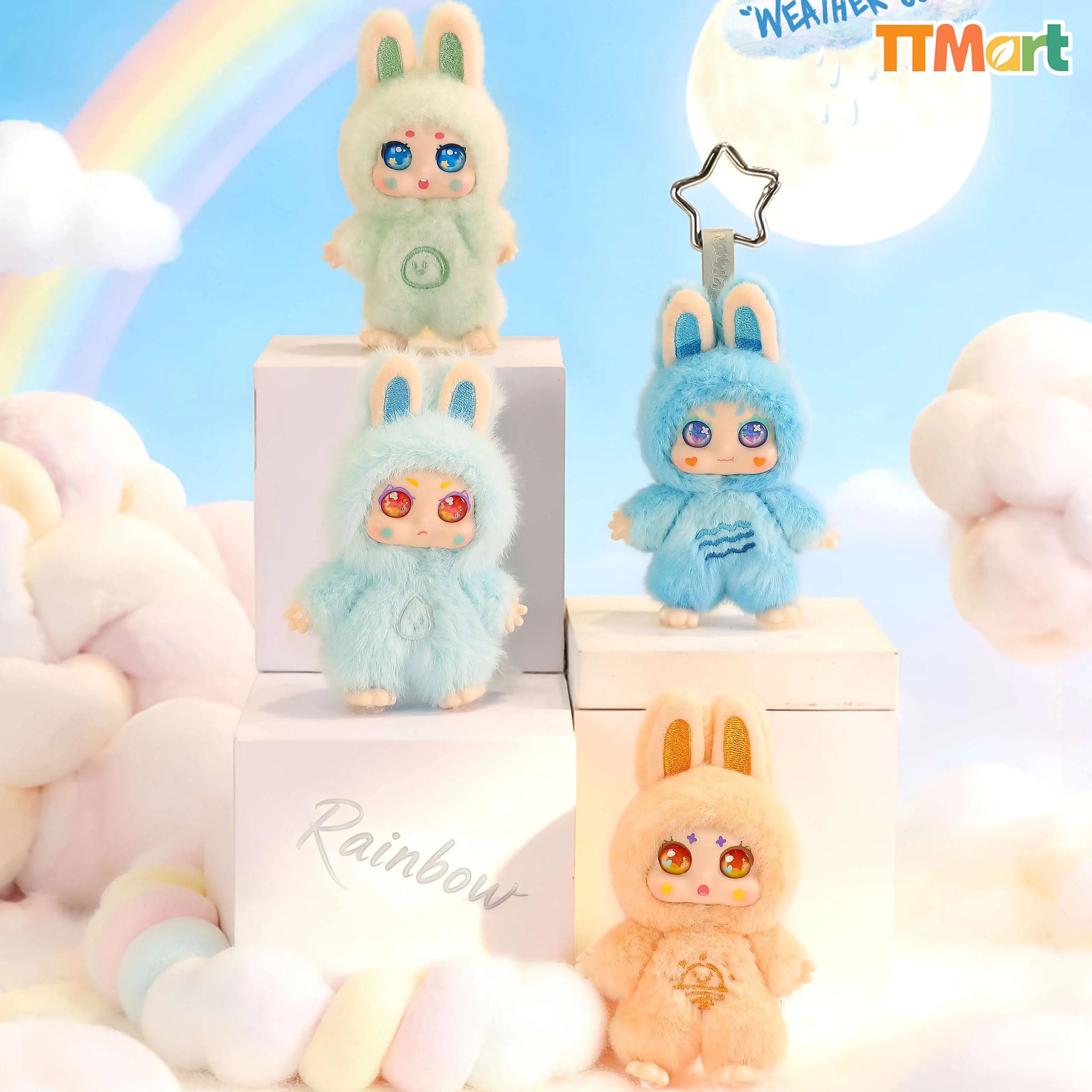 KIMMON Weather Code Mini Plush Series Blind Box