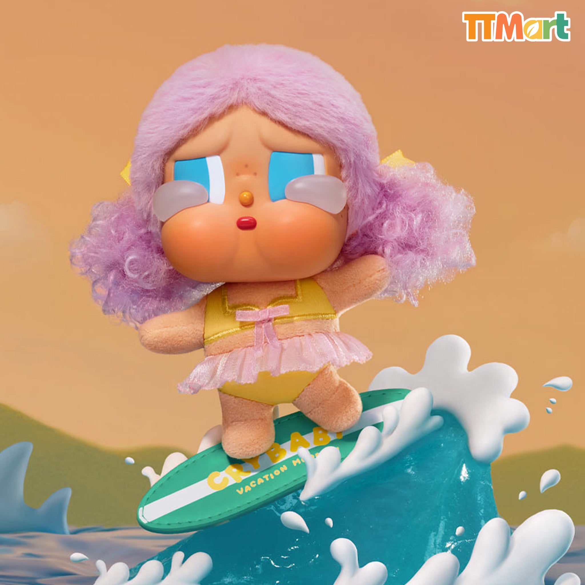 CRYBABY Vacation Mode On Plush Series Blind Box