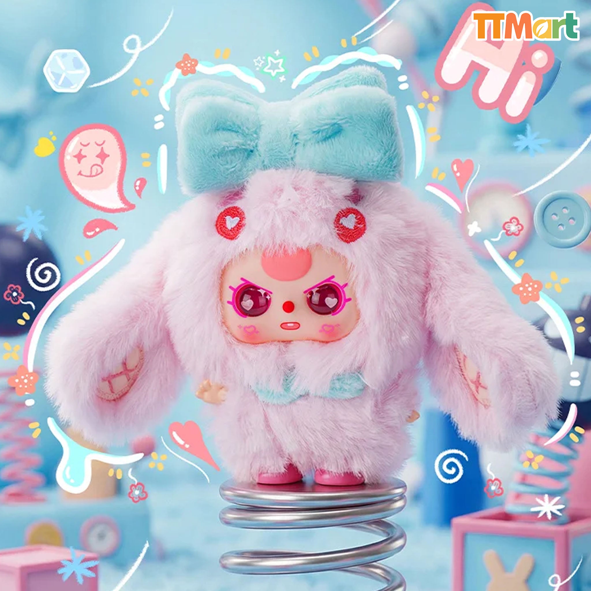 Baby Three Weirdly Adorable Mini Plush Series Blind Box