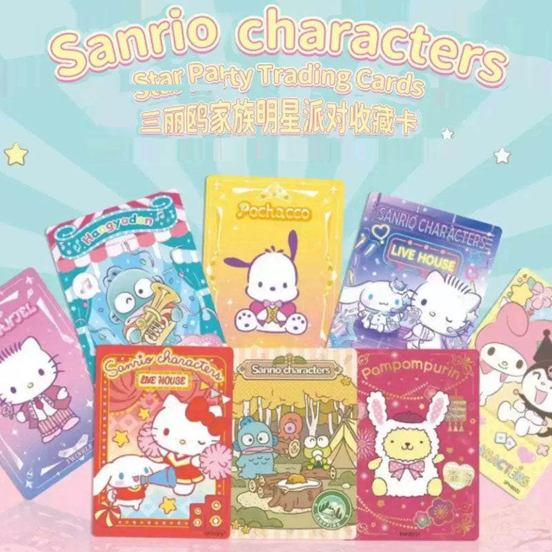 SANRIO Star Party Collecting Card Blind Box