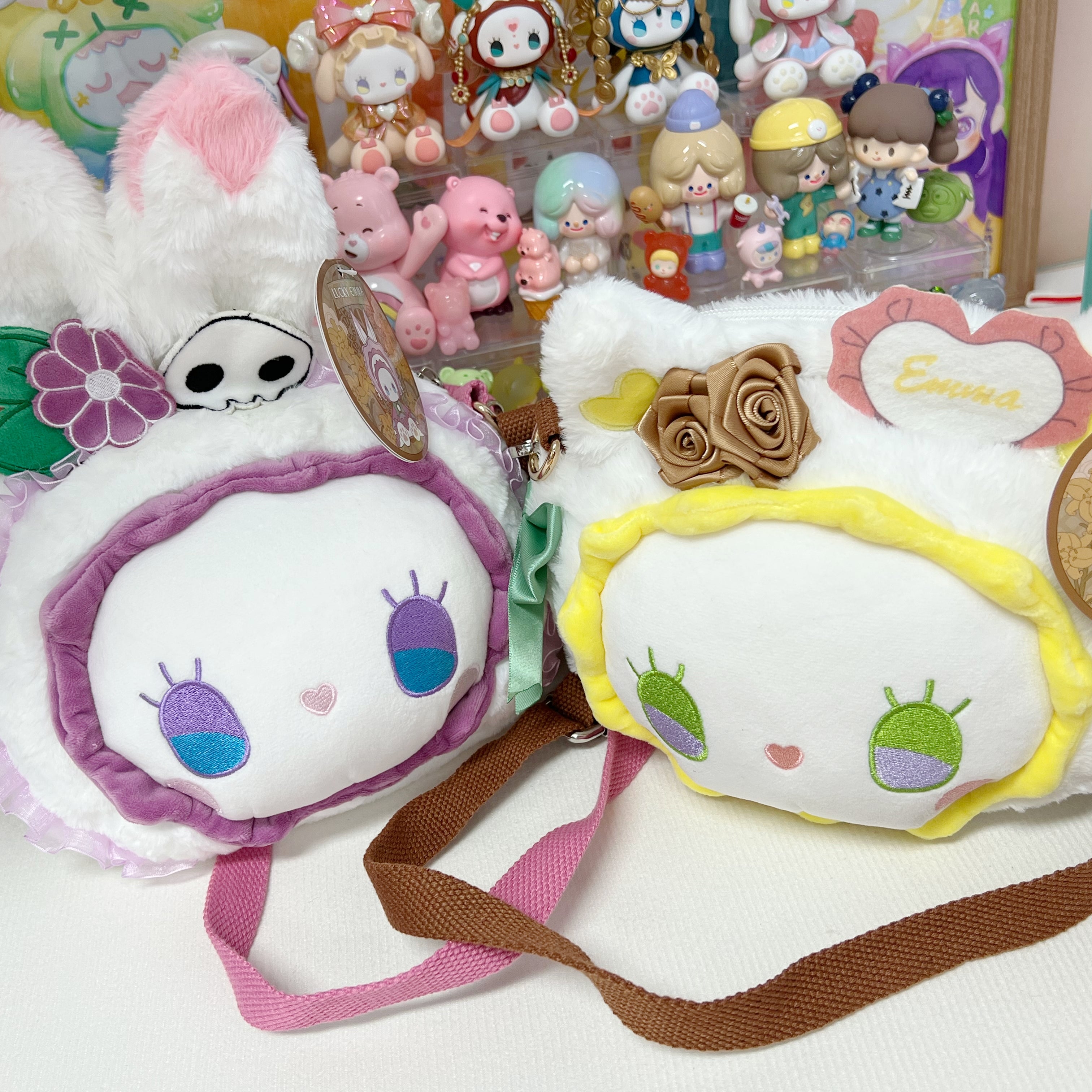 EMMA Mask Party Plushy Crossbody Bag