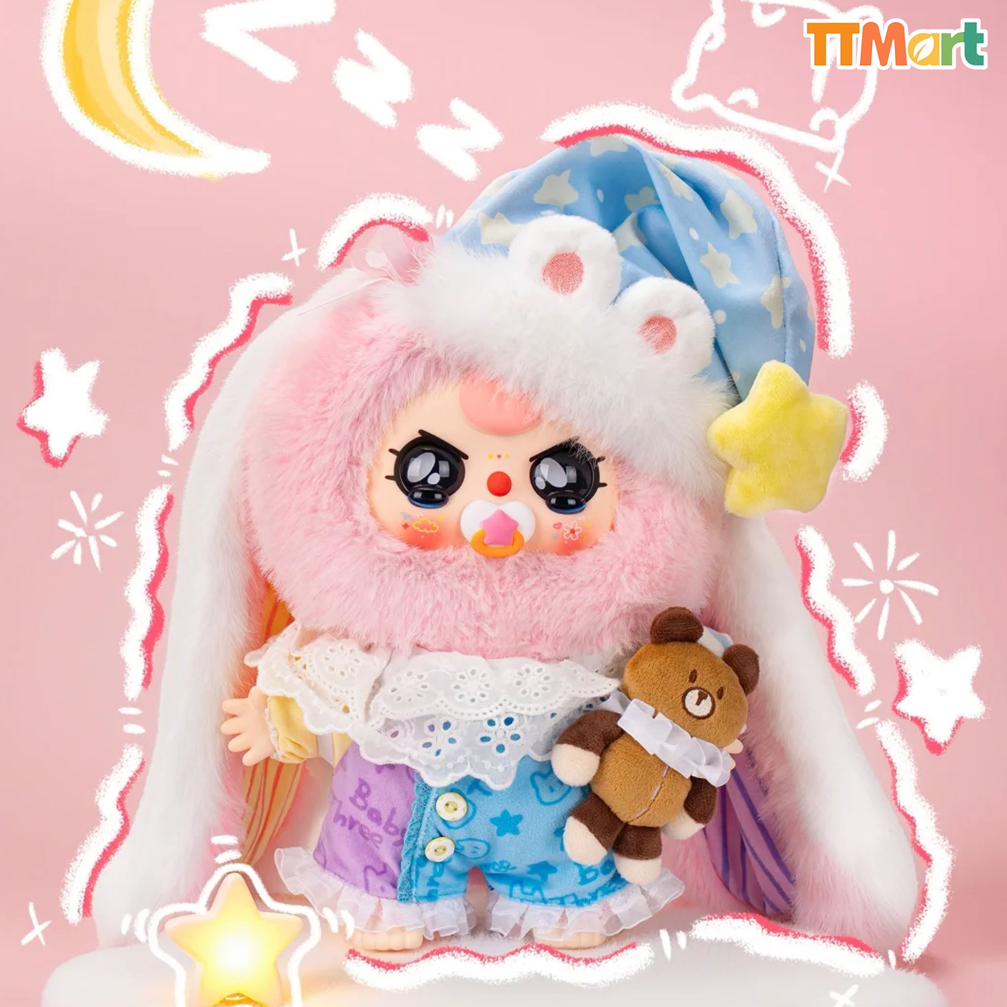 Baby Three V5 400% Sweet Dreams Plush Blind Box
