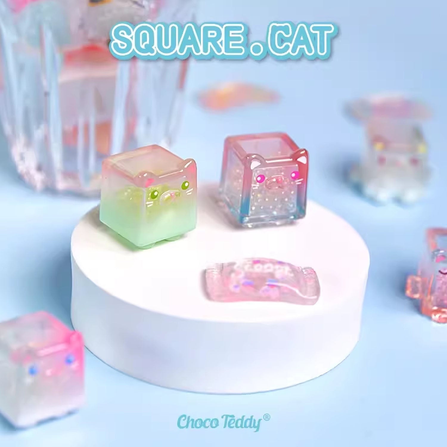 SQUARE CAT Ice Cube Beans Series Blind Bag