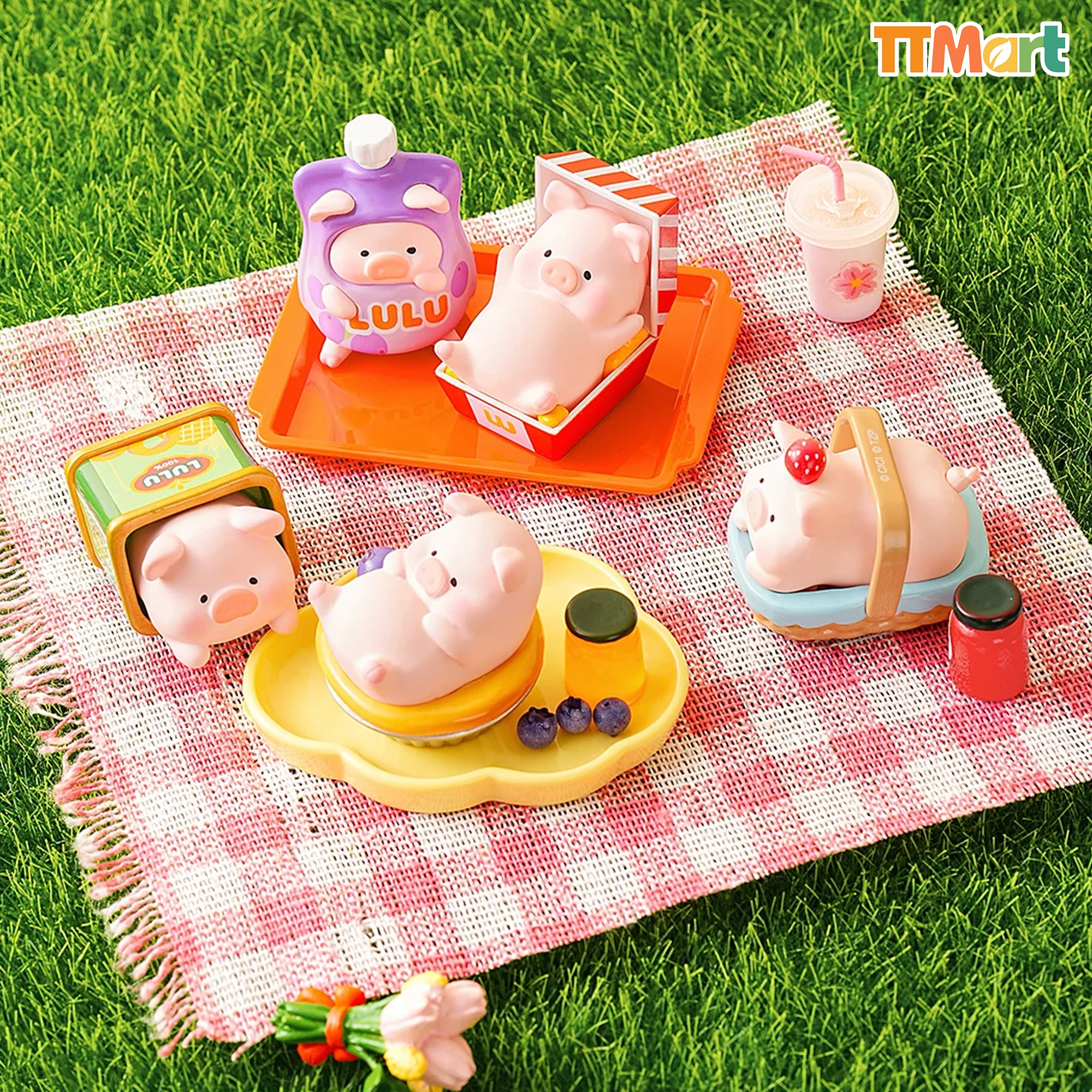 LULU THE PIGGY Picnic Party Series Mini Beans Blind Bag