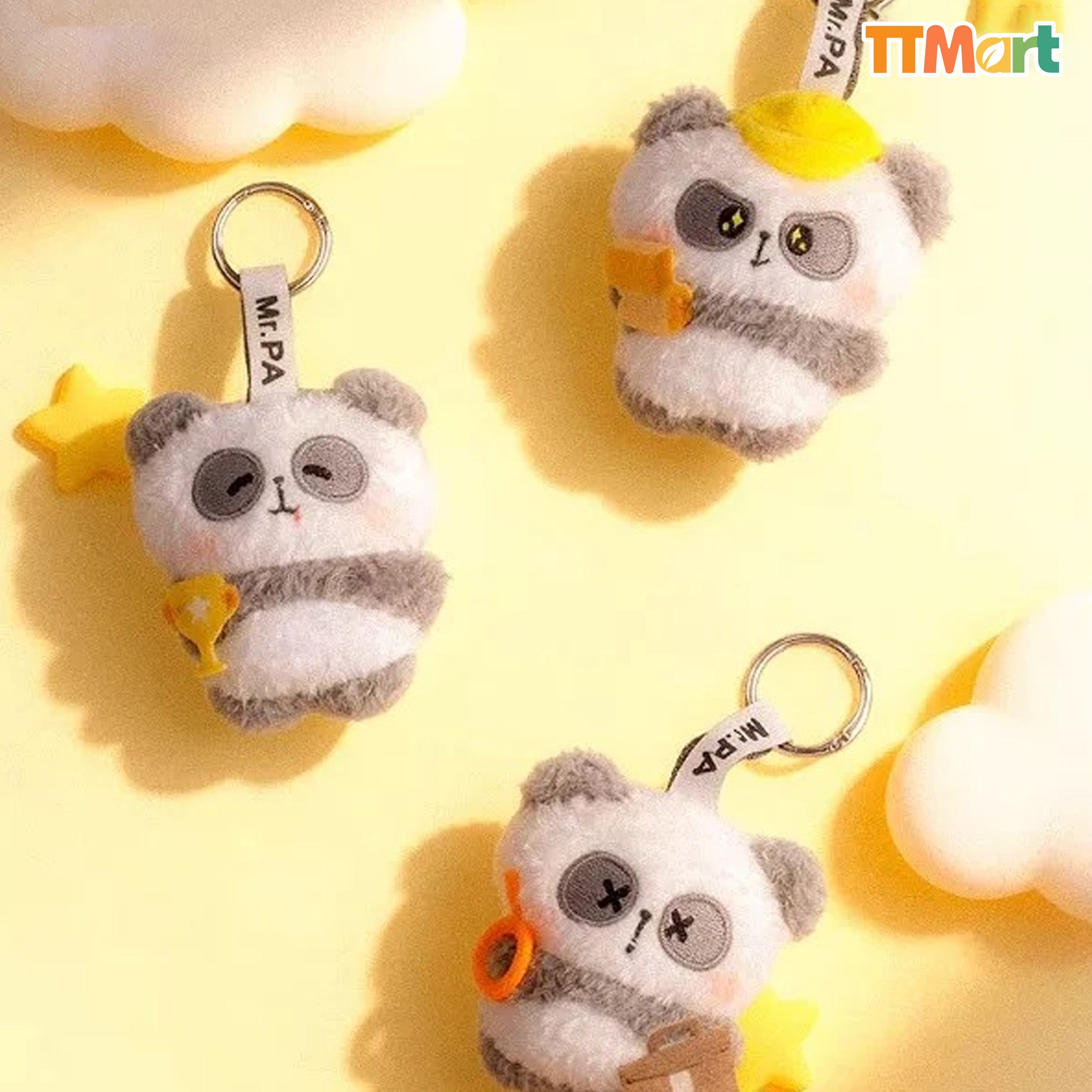 MR.PA Daily Office Grind Series Plush Keychain Blind Box