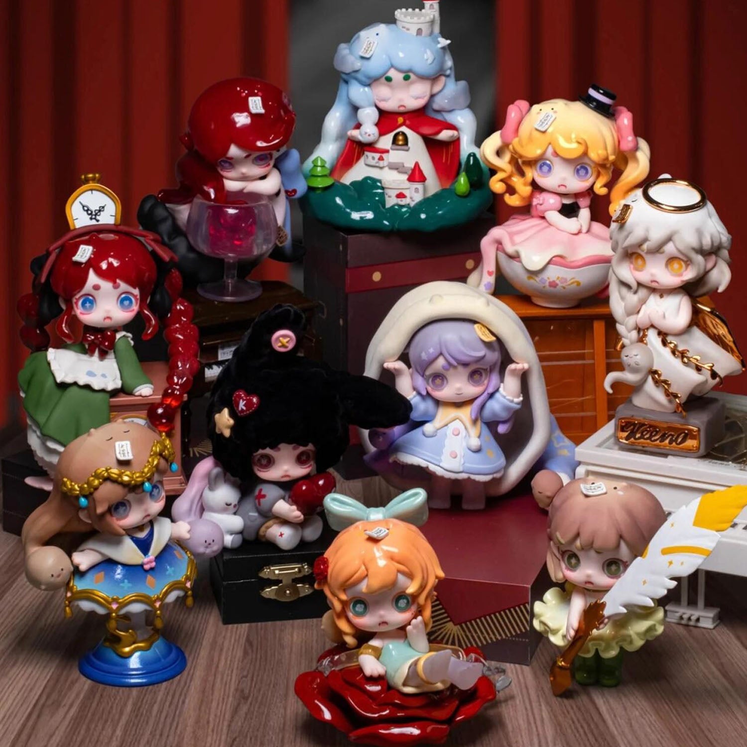 KEENO Mysterious Treasure ブラインドボックスフィギュア KEENO Mysterious Treasure Series Blind Box