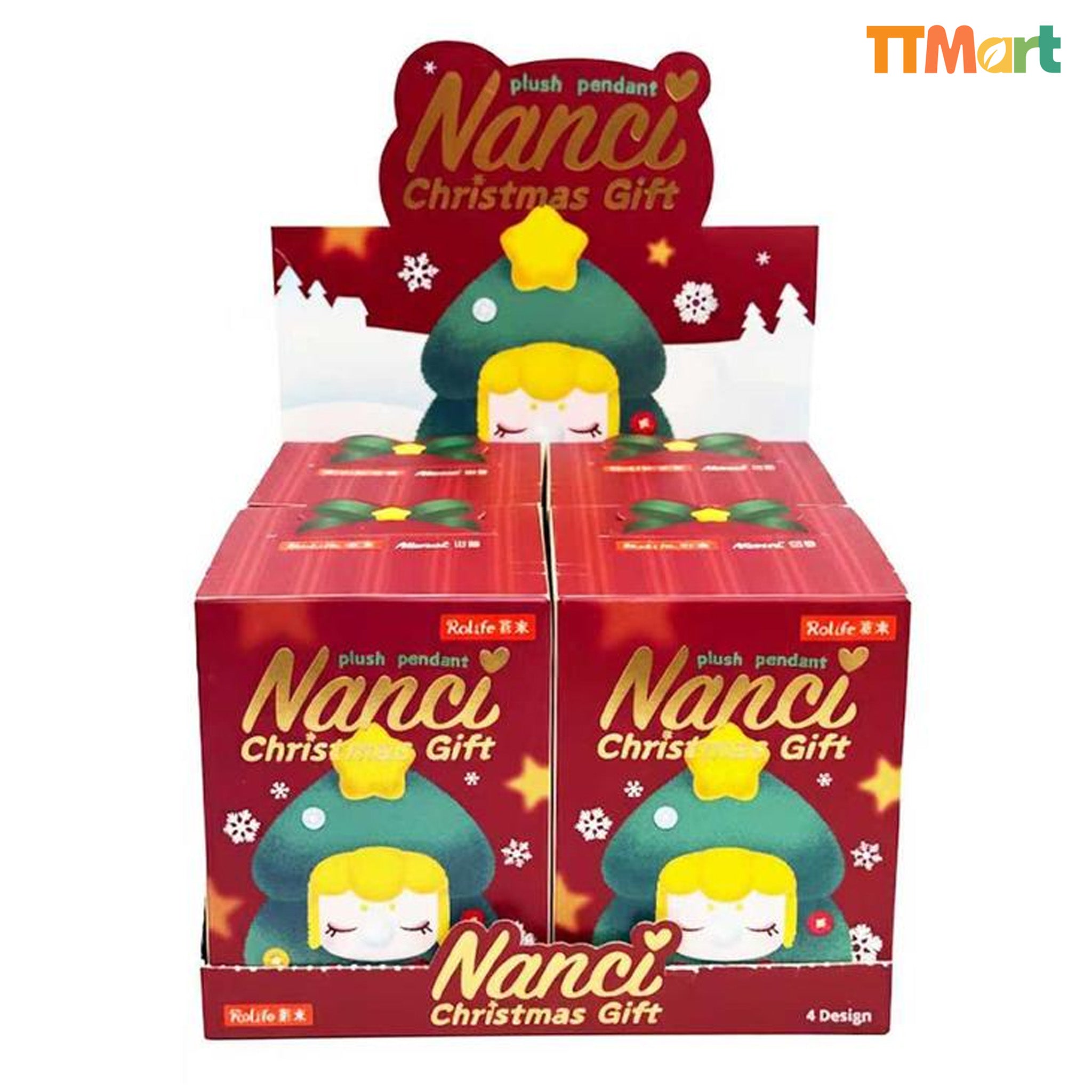 NANCI Christmas Gift Plush Pendant Series Blind Box