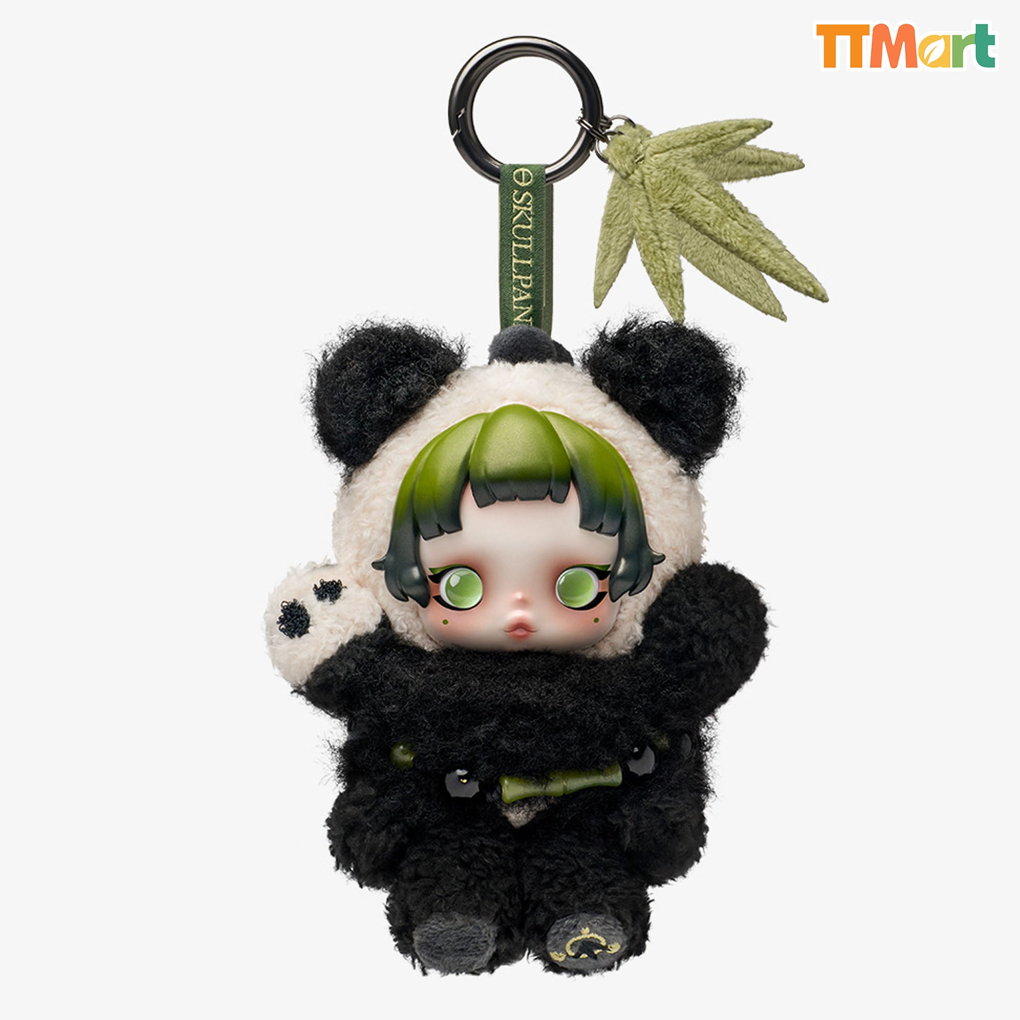 SKULLPANDA Lazy Panda Plush Doll Pendant