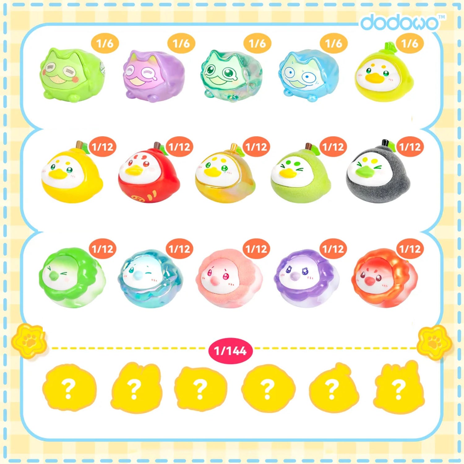 Vegetable Fairy Mini Bean Series Blind Bag