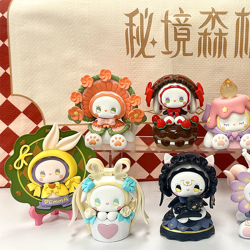 【EMMA】バレンタイン限定版【正規品】 EMMA LOVELY EMMA Pocket Zoo Series Trading Figures 1Box 6pcs