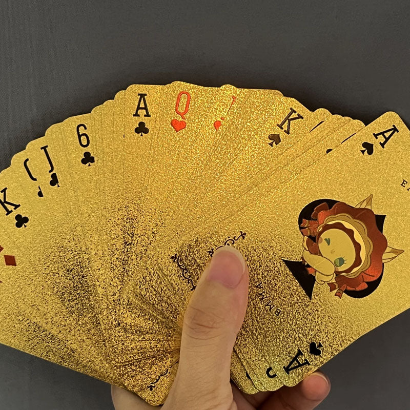 EMMA Golden Poker Cards
