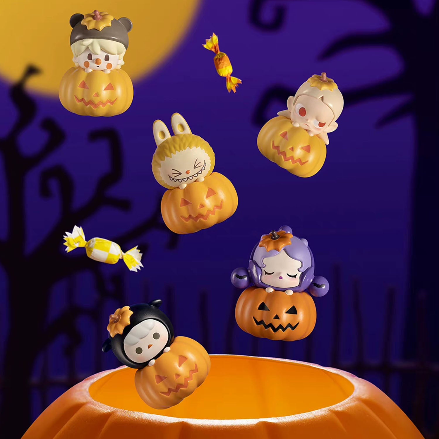 POP BEAN Pumpkin Halloween Series