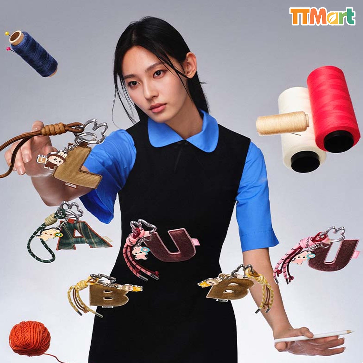 THE MONSTERS LABUBU Pin For Love Series - Letter Pendant Blind Box (N-Z)