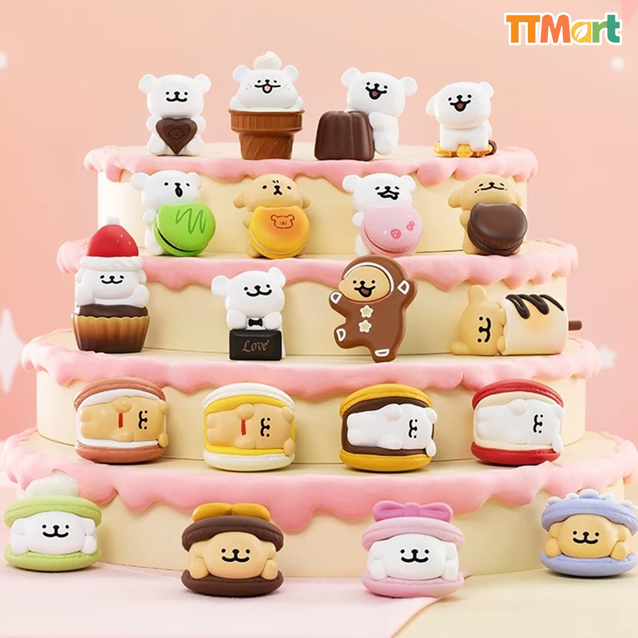 MALTESE Sweet Box Mini Series Puppy Face Blind Box