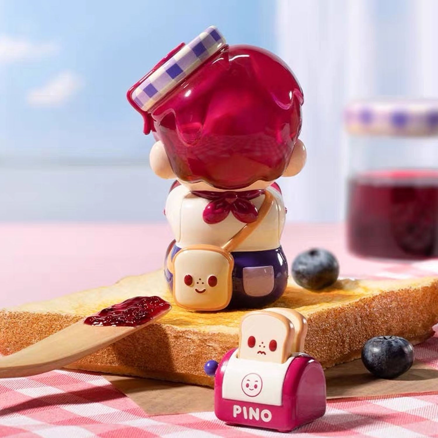 PINO JELLY Berry Jam Hanging Card