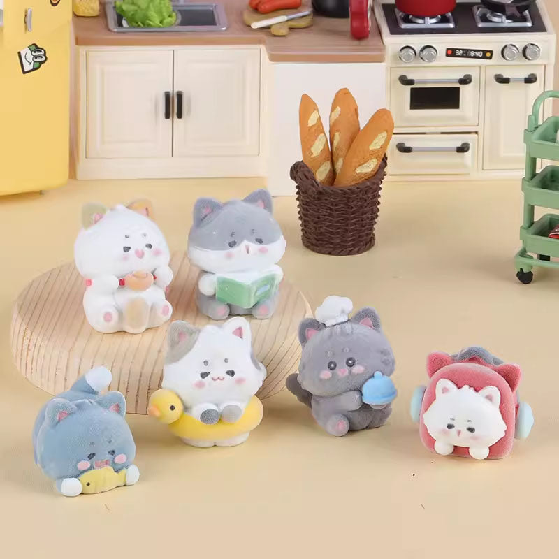 Hajimi Kitty‘s Life Fuzzy Bean Series Blind Box