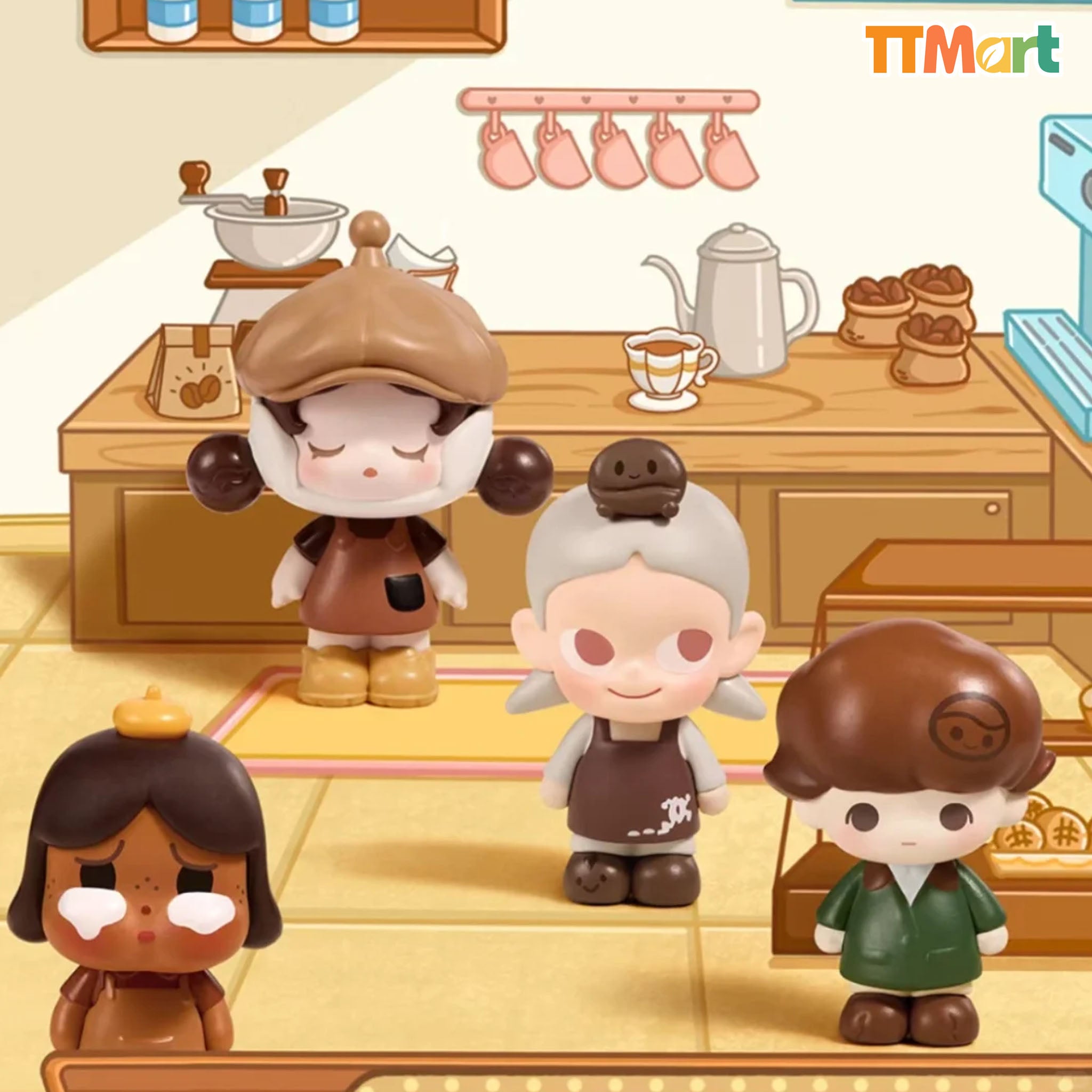 POP BEAN Coffee Factory Series Mini Confirmed Design