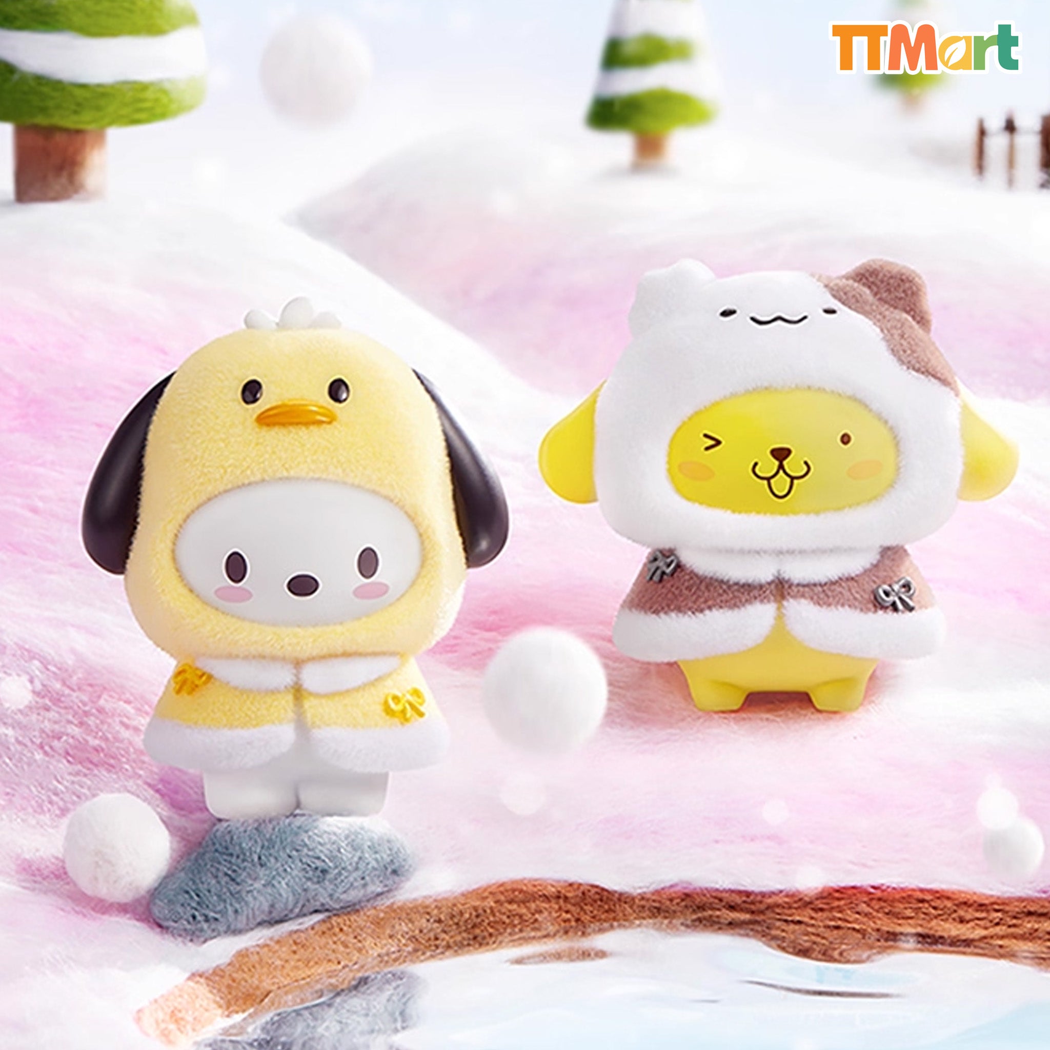 SANRIO Little Cloak Face-changed Figure Pendant Series Blind Box