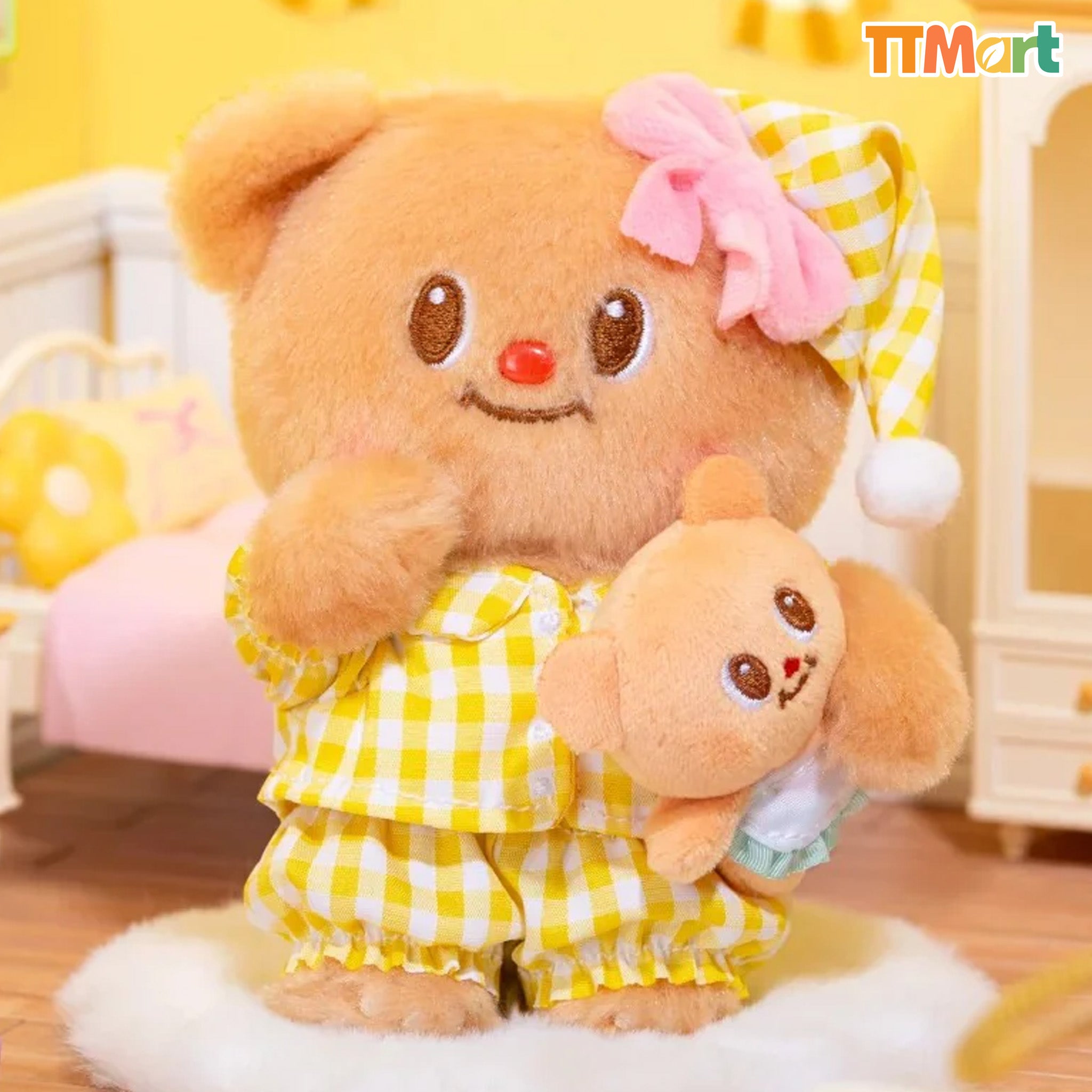 BUTTER BEAR Thai V2 Plush Keychain Series Blind Box