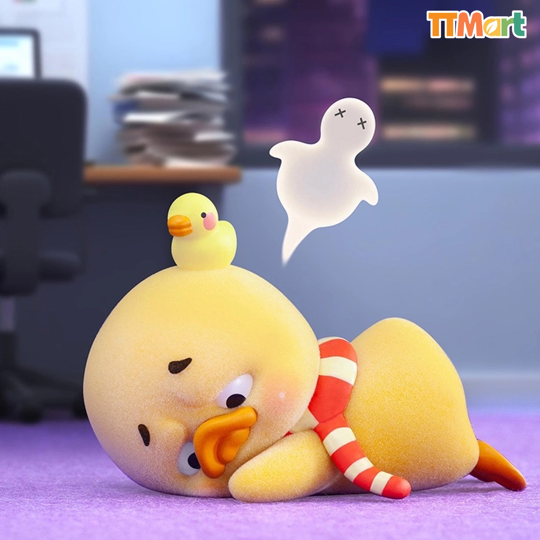 UPSETDUCK Stop The Spiral Duck Figure Series Blind Box