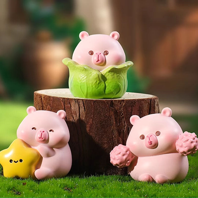 Pink Capibara Beans Series Blind Box