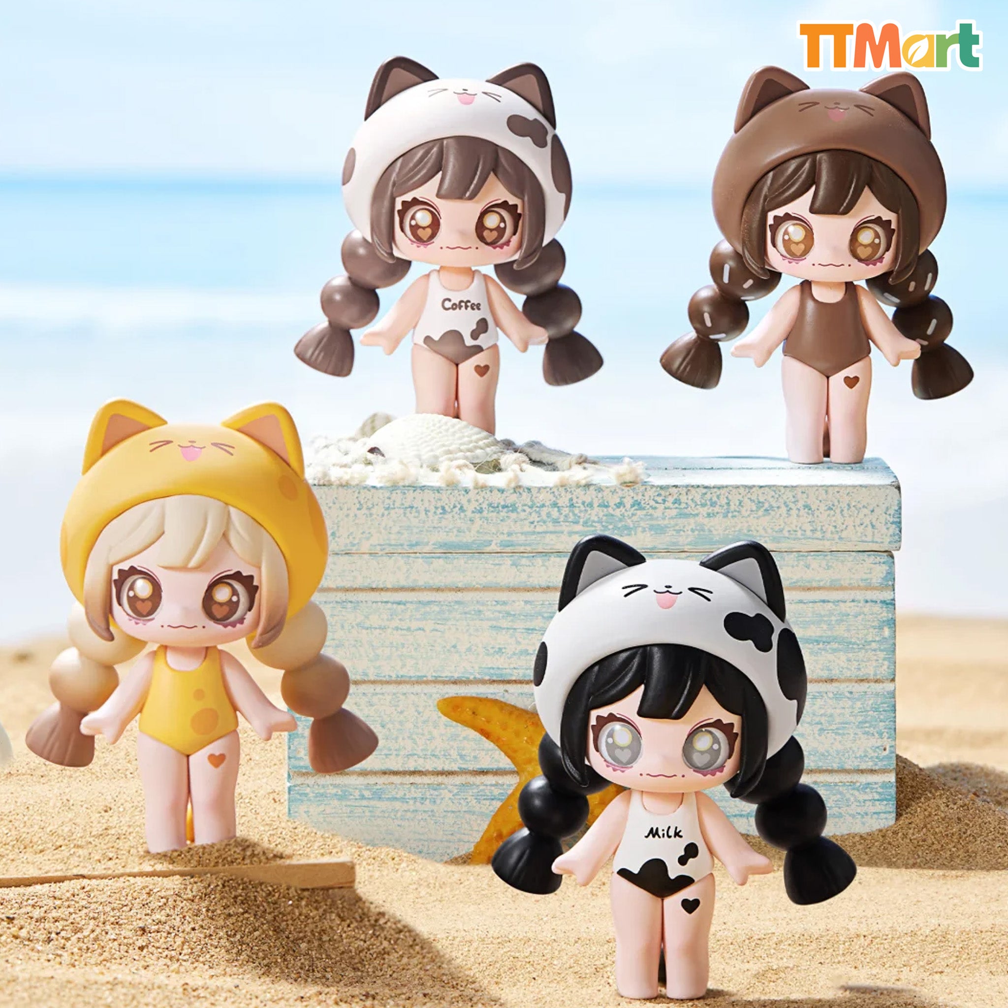 HOLA Dopamine Cat Mini Figure Series Blind Box