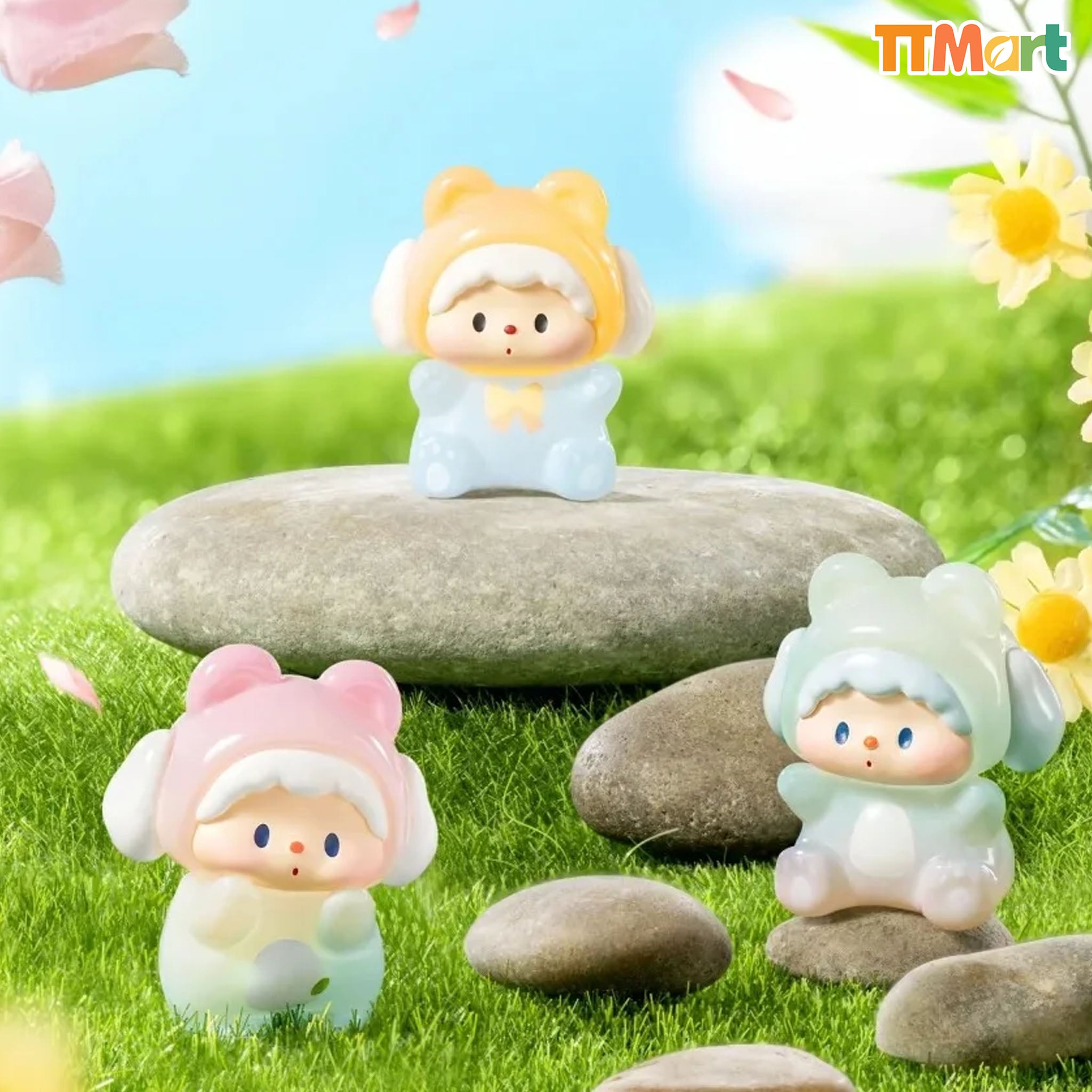 LULUDOG Bear Party V2 A Picnic In Spring Mini Bean Series Blind Bag