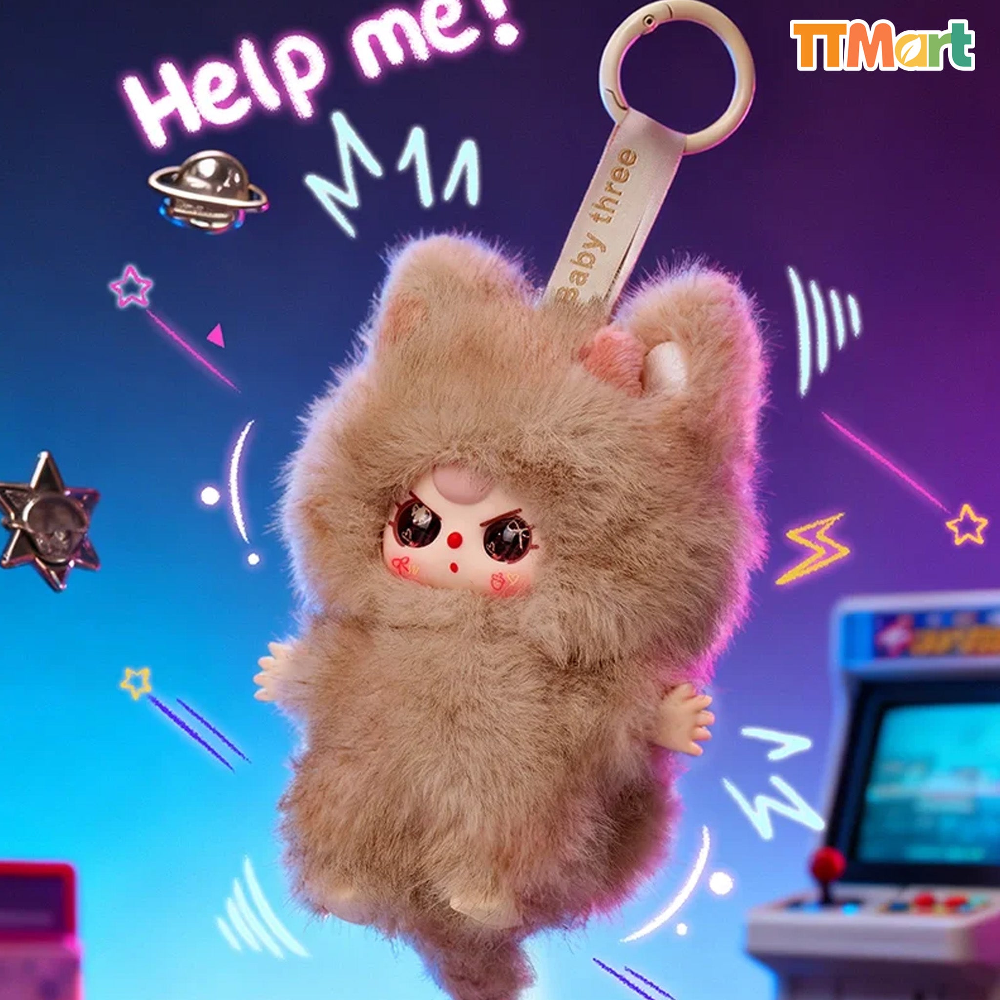 Baby Three Walonglong Dragon Plush Series Blind Box