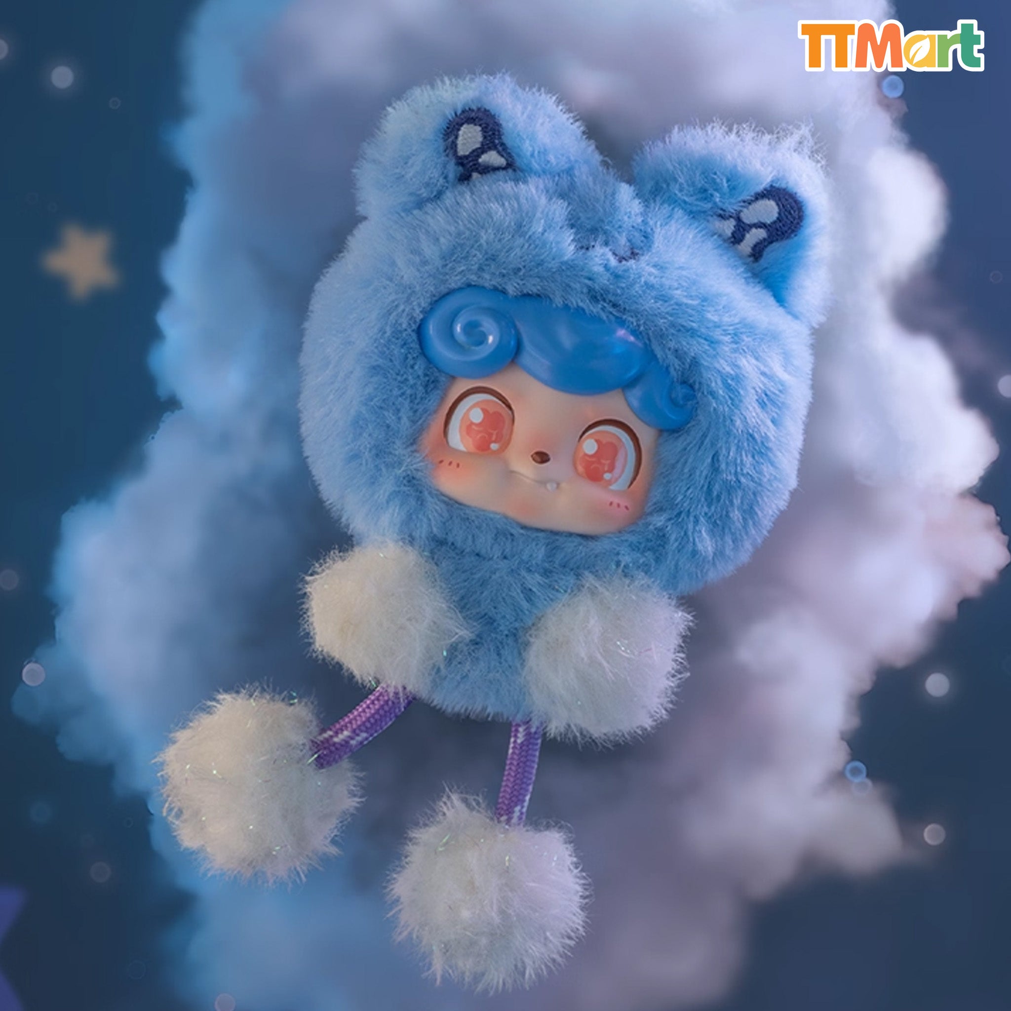 Qkid Wave Club Series Mini Plush Blind Box Toy Pendant