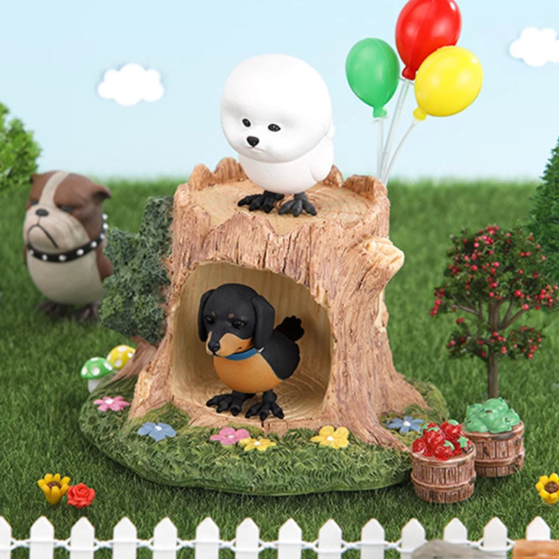 Dog Bird Mini Bean Blind Box Set