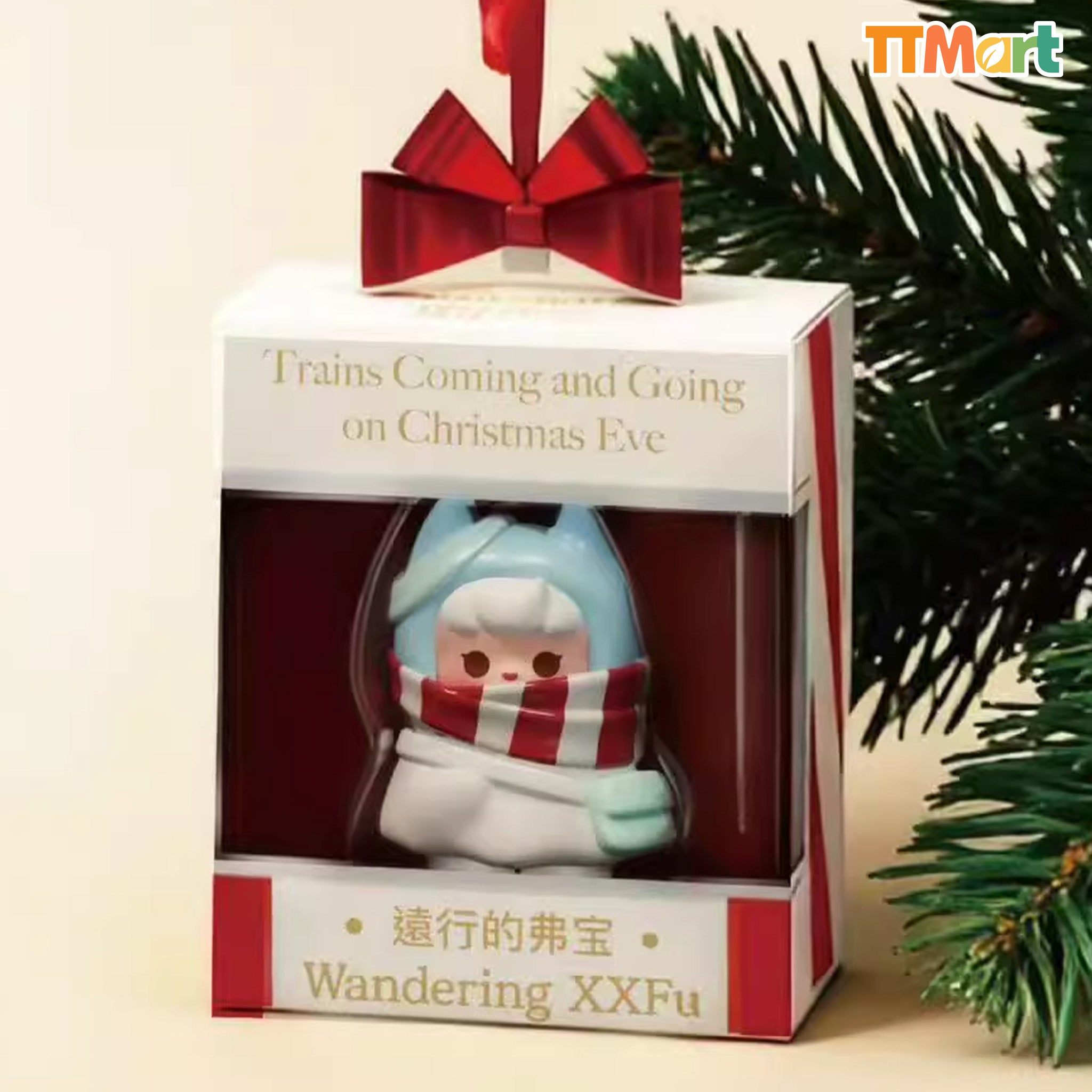 XXFU Trains Coming And Goingon Christmas Eve Mini Series Blind Box