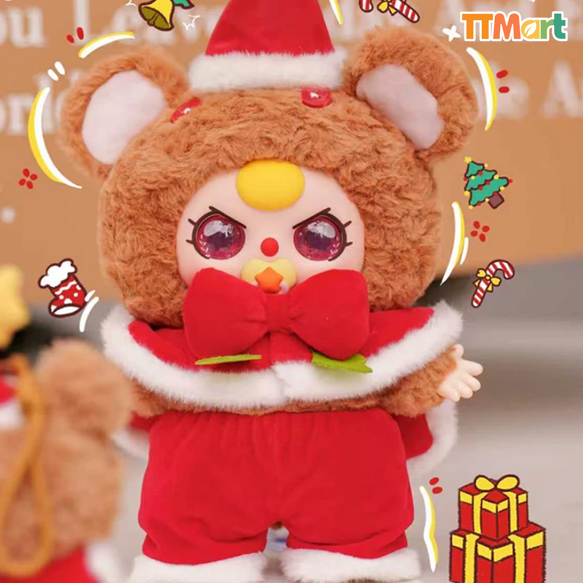 Baby Three 400% Christmas V2 Plush Blind Box