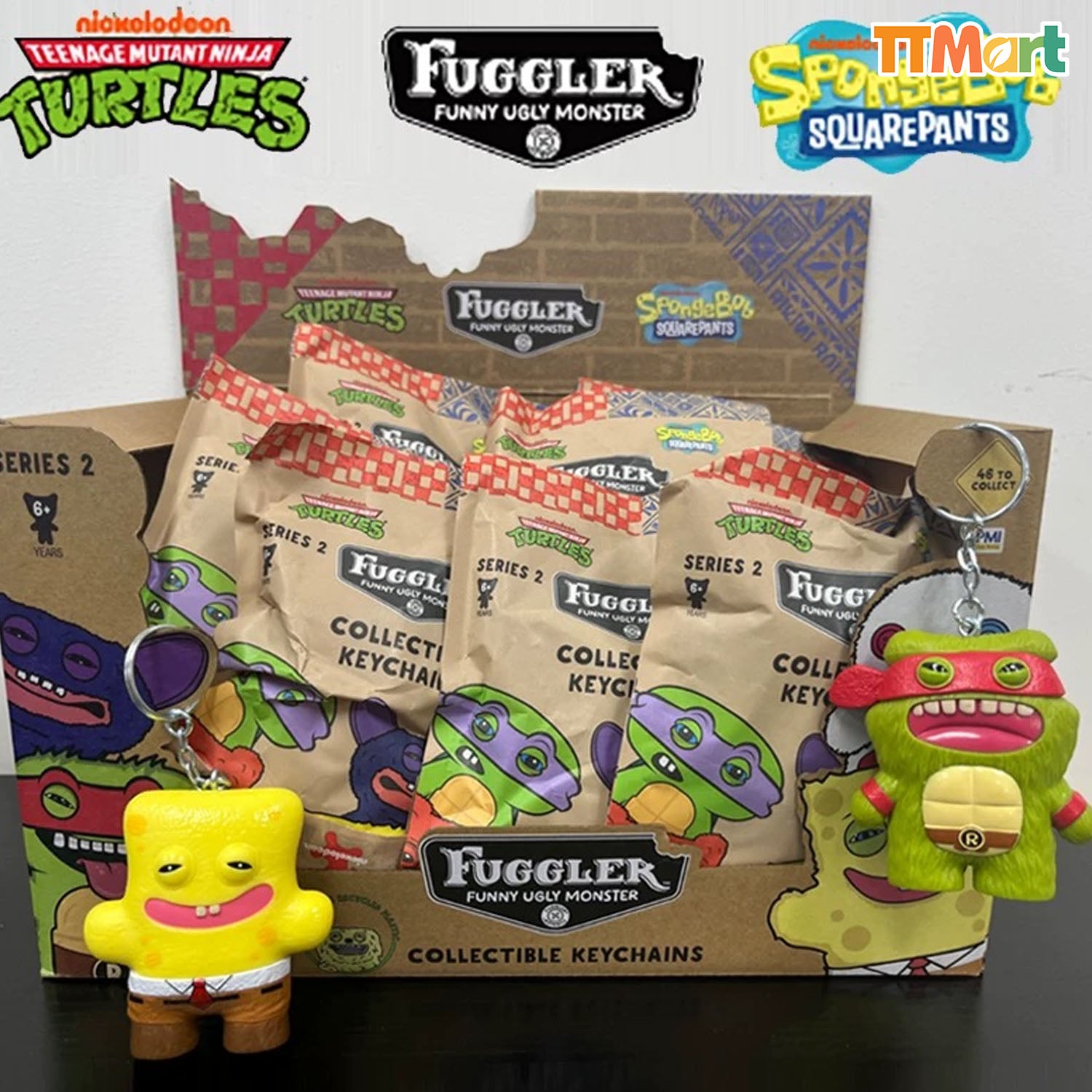 FUGGLER V2 Keychain Funny Ugly Monster Series Blind Bag【HE】