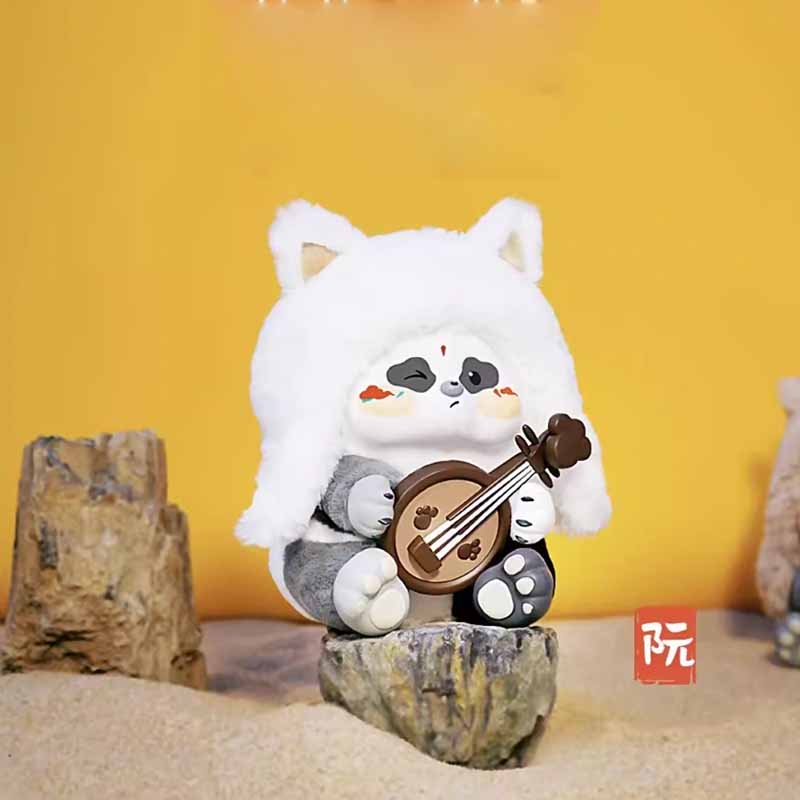 WONDER Panda Dunhuang Music Travel Series Plush Blind Box