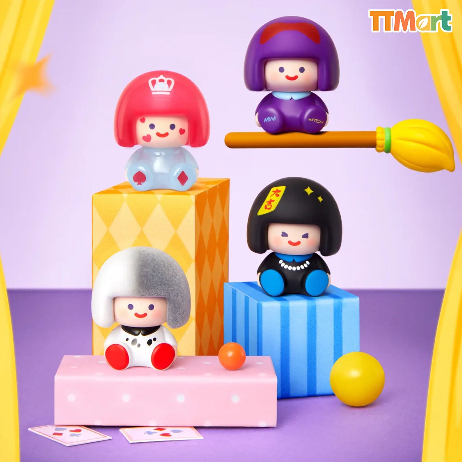 MINI MAG Cos Party Series Beans Figure Series Blind Box【HE】
