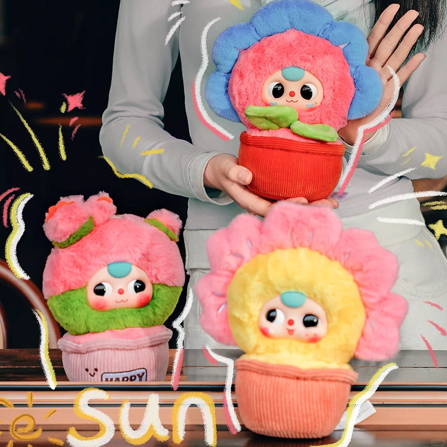 Baby Three A Small Flower Plush Series Blind Box