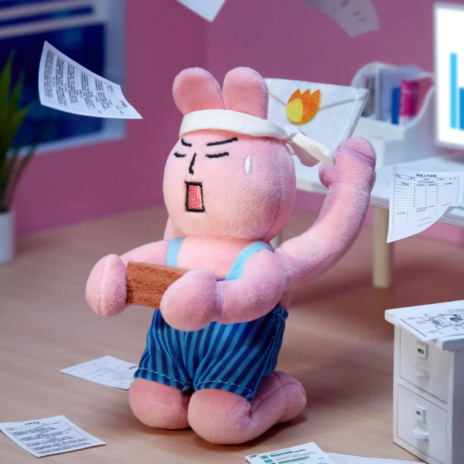 My Friend Rabbit Full Energy One Week OOTD Plush Series Blind Box